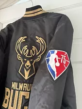 NWT Milwaukee Bucks Starter Jacket Limited Edition NBA 75th Anni Rakuten Size L