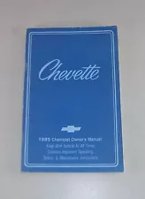 Owner's Manual / Operating Instructions Chevrolet Chevette Stand 1985