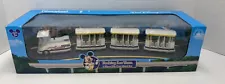 Parking Lot Tram Disneyland Disney World Theme Park CIB Die Cast Metal 4 Piece