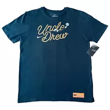 Nike Kyrie Irving Shirt Uncle Drew Black Large New With Tags NWT L