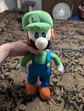 KellyToy Luigi Plush 16'' 2004 Nintendo WITH TAGS READ