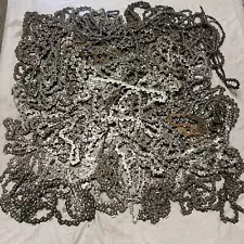 73+ LBS OF MISC NEW/USED CHAINSAW CHAIN FOR ARTS AND CRAFTS