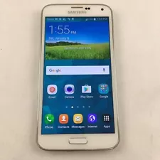 Samsung Galaxy S5 SM-G900P Sprint Phone GOOD (White)