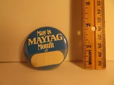 May is Maytag Month - Advertising Lapel Pin - Sales Promotion