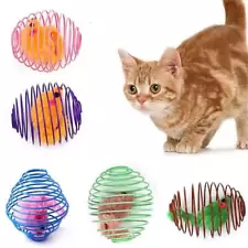 1x Interactive Cat Toys Cat Spring Stretchable for Kittens Cat Indoor Play Sale