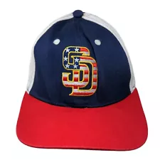 New ListingSan Diego Padres Snapback Hat Multicolor OS Embroidered Patriotic Cotapaxi