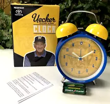 Bob Uecker Talking Alarm Clock Milwaukee Brewers Baseball Fan Give Away 2016 NIB