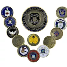 police challenge coins for sale