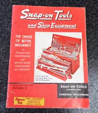 1965 Snap-On Tools And Shop Equipment Catalog Z Jan. 1965 Kenosha WI Dupont CO