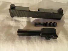 For Glock 26 a Complete Slide OEM Style with RMR Black Barrel - USA MADE-