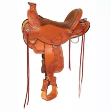 1157-8604-05 Circle Y Walnut Grove Trail Saddle 16 Inch Wide Tree Reg. Oil NEW