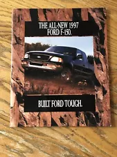 1997 FORD F-150 PICKUP ORIGINAL SALES BROCHURE SUPERCAB FLARESIDE