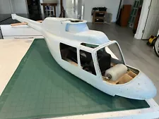 Hirobo Helicopter Vintage Bell Jet Ranger Fuselage