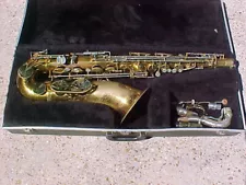 Vintage King Super 20 Tenor Saxophone with case MID 1960'S