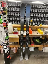 NORDICA UNLEASHED 98 SKIS W MARKER GRIFFON BINDINGS 186CM DEMO 2024