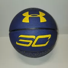 Under Armour Stephen Curry Basketball Outdoor Ball Blue Yellow