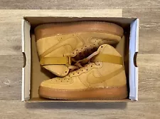 Nike Air Force 1 High LV8 3 GS Wheat Gum Brown CK0262-700 Youth 6.5 Y, Women's 8