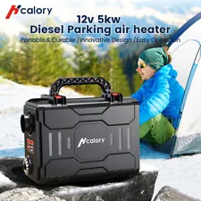 HCALORY 12V Diesel Air Heater Parking Heater Remote Control For Truck Boat RV