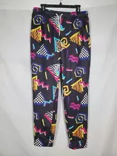 RETRO 80's 90's MUSIC HIP HOP STYLE JOGGER SWEATPANTS PANTS STRETCH MENS XL