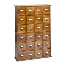 vintage library card catalog cabinet for sale