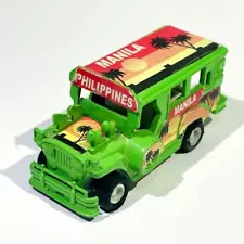 Philippine Jeepney Toy Manila Light Green