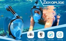 New ListingSnorkel Scuba Full Face Mask Swimming Underwater Diving With GoPro Camera Mount