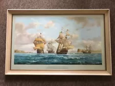 "The Mary Rose & Henry Grace By Peter Power limited edition battleships ships