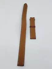 NEW AUTHENTIC HERMES PARIS LEATHER WATCH STRAP BAND 19MM X 17MM DOUBLE TOUR