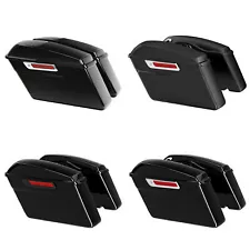 Hard Saddle Bags Saddlebags Trunk Fit For Harley Touring Street Glide 2014-2024