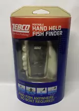 Zebco ZF200 Handheld Portable Fish Finder (Black & Silver)