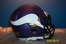 MINNESOTA VIKINGS RIDDELL SPEED FULL SIZE FOOTBALL HELMET