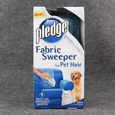 Pledge Fabric Sweeper For Pet Hair Multi Use New Discontinued