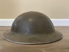 WWII WW2 British Brodie Helmet! Dated 1942 with Liner!