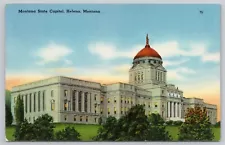 Vtg Post Card Montana State Capitol, Helena. Montana C34