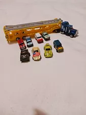 Vintage Car Carrier/hauler Truck Wt Cars