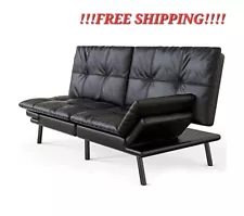 ð Memory Foam Futon Sofa Bed Couch Sleeper Convertible Foldable Loveseat