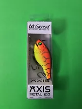 6th Sense AXIS Metal 2.0 Crankbait Tiger-Treuse (e9)