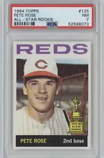 1964 Topps Pete Rose All Star Rookie PSA 7