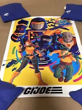 2024 SDCC EXCLUSIVE TOM WHALEN GI JOE HASBRO PULSE POSTER SIGNED