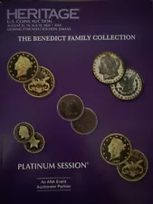 Heritage Auctions, US Coins Benedict Family Collection Platinum Night Sale 2024