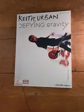 Keith Urban Defying Gravity Piano Vocal Guitar New Music Book (1268)