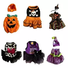 Set of 6 Size Extra Small Dog costumes for HALLOWEEN