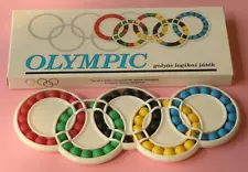 Rare Hungarian Olympic rings logical puzzle,Original box,super condition,Rubik