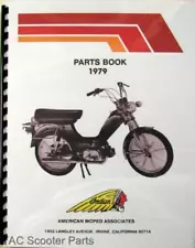 1979 Indian Moped Parts Book AMI-50 Manual