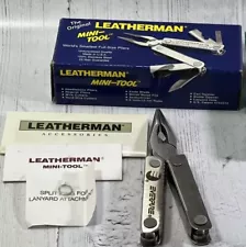 Leatherman The Original 1997 Mini-Tool New in Box Rare Retired New NOS