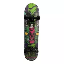 Madd Gear 31 x 7 Inch Double Kicktail Beginner Complete Skateboard with Maple