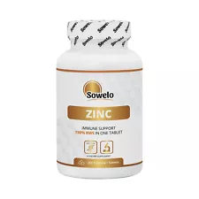 SOWELO ZINC TABLETS 150% REFERENCE DIETARY INTAKE IN ONE TABLET