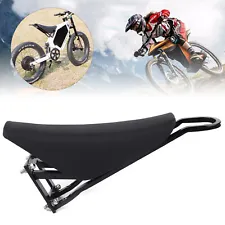 Motorcycle Saddle PU Black Seat For Stealth Bomber Electric Mountain Bike SALE!