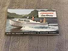 Vintage Johnson Sea Horse 50’s Sales Brochure Pamphlet