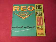 1960's? Reo Rig Semi Truck Sales Brochure Booklet Catalog Old Original